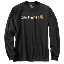 T-Shirt Carhartt Core Logo L/S 104107 Black