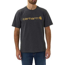 T-Shirt Carhartt Core Logo S/S 103361 Carbon Heather