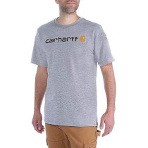 T-Shirt Carhartt Core Logo S/S 103361 Heathergrey