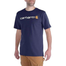 T-Shirt Carhartt Core Logo S/S 103361 Navy