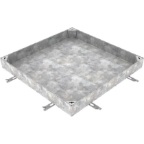 Tampon à Paver Acier Galva B125 ACO Paving 60 x 60 cm, Hauteur 8 cm