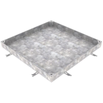Tampon à Paver Acier Galva B125 ACO Paving 70 x 70 cm, Hauteur 8 cm