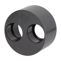 Tampon de Réduction double PVC M-F Nicoll Hometech Anthra ⌀100/40/40mm
