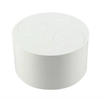Tampon de Réduction PVC NF Mâle Nicoll TOP44B Blanc, ⌀100/40/40mm