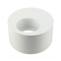 Tampon de Réduction simple PVC NF M-F Nicoll T5B Blanc, ⌀100/50mm