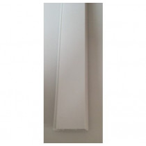 Tapée d'isolation PVC 83 x 3000 mm, Blanc