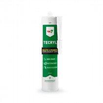Mastic Acrylique Remplissage et Joint Tec7 Tecryl Blanc 310 ml