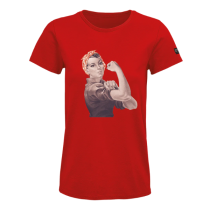 Tee-shirt Femme Bosseur Nakano Rouge