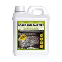 Traitement Anti-salpêtre prêt à l'emploi Scalp, Bidon de 1L