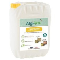 Traitement pour Toitures, Façades, Terrasses Algi-Vert, 5 L