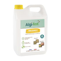 Traitement pour Toitures, Façades, Terrasses Algi-Vert, 5 L
