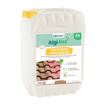 Traitement sans Biocide pour Toiture, Façade et Terrasse Algi-Vert 20L