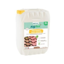 Traitement sans Biocide pour Toiture, Façade et Terrasse Algi-Vert 20L