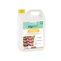Traitement sans Biocide pour Toiture, Façade et Terrasse Algi-Vert 5L