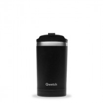 Travel Mug Isotherme Qwetch Matt Double Paroi 300 ml Noir