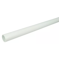 Tube PVC Batiment à Coller NF Nicoll EU2HW Blanc 2 m, ⌀50mm