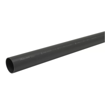 Tube PVC à Coller NF Nicoll Hometech® Anthracite ⌀100mm, 3m