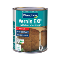 Vernis Bois Haute Protection Blanchon EXP Incolore Mat, 1L