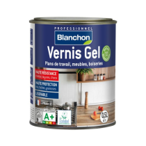 Vernis Gel Biosourcé Blanchon Incolore Mat, 0,5L