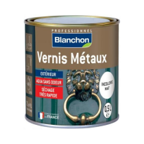 Vernis Métaux Blanchon Incolore Mat, 0,5L