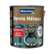 Vernis Métaux Blanchon Incolore Mat, 2,5L