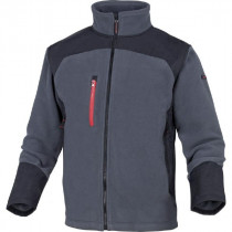 Veste Polaire Zippé DeltaPlus BRIG2 Gris-Noir