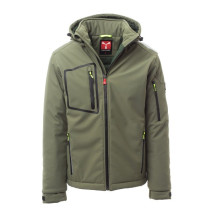 Veste Softshell Rembourrée Payper Stream Pad Vert Militaire/Vert