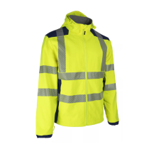Veste Softshell Haute Visibilité Coverguard Nebulo Jaune