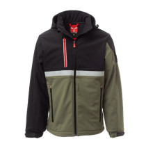 Veste Softshell Payper Wise Vert Militaire/Noir