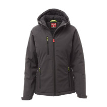 Veste Softshell Rembourrée Payper Gale Pad Lady Anthracite/Noir