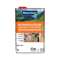 Vitrificateur Parquets Escaliers Environnement Blanchon Ultra Mat, 5L