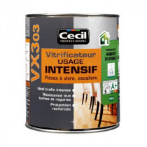 Vitrificateur Usage Intensif Cecil VX303 Incolore Mat 1L
