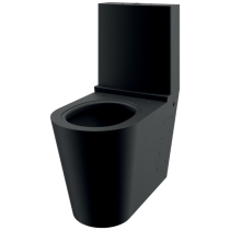 WC Monobloc Inox 304 Delabie S21 Noir mat 110390BK