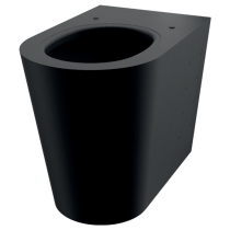 WC suspendu Inox 304 Delabie S21 P Noir mat 110300BK