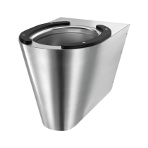 WC suspendu Inox 304 Delabie S21 S poli satiné 110310PAD