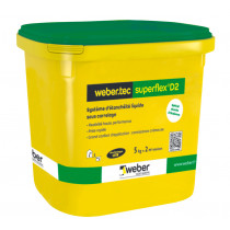 Etanchéité Liquide Sous Carrelage Webertec Superflex D2 Kit de 5 kg