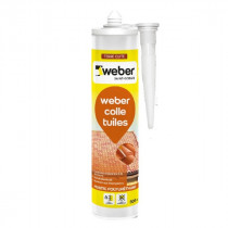Mastic Colle Souple pour Tuiles Weberseal Roof Tile 400ml
