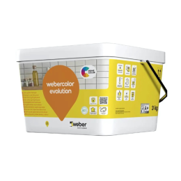 Joint Carrelage Prêt à l'emploi Webercolor Evolution, 3kg