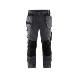 Pantalon de Travail Blaklader 1555 Gris moyen/Noir