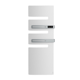 Sèche-Serviettes Atlantic Serenis Premium 1750W Droit, Blanc Carat Mat