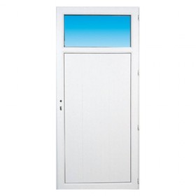 Porte de service pvc OCCULUS poussant gauche, 205 x 90 cm