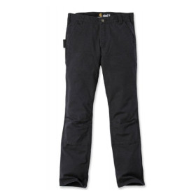 Pantalon de Travail Carhartt Stretch Duck Double Front Black