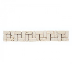 Frise Carrelage Ivoire Travertin Naturel 3559, 5 x 30 x 1 cm