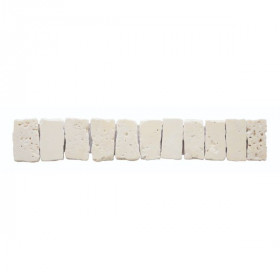 Frise Carrelage Ivoire Travertin Naturel 3563, 5 x 30,5 x 1 cm