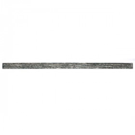 Listel Noir en Verre 3617, Plaque 50 x 2,3 x 0,8 cm