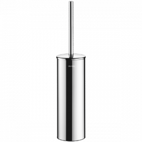 Brosse WC avec Couvercle Delabie Inox Poli Brillant 4051P