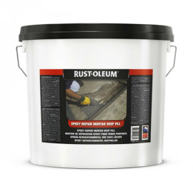 Mortier de réparation trous profonds Epoxy Rust-Oleum Gris Bidon 25kg