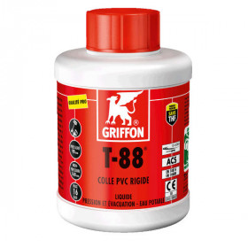 Colle PVC Multi-Usages T-88 Griffon, 500 ml