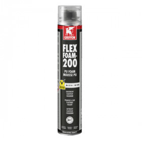 Mousse Polyuréthane Etanchéité Isolation Flex Foam Griffon 750 ml