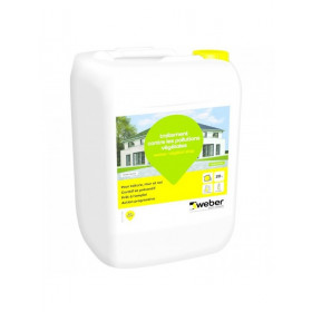 Traitement Anti-Mousse Toiture, Mur, Sol Weber Végétal Stop 20l